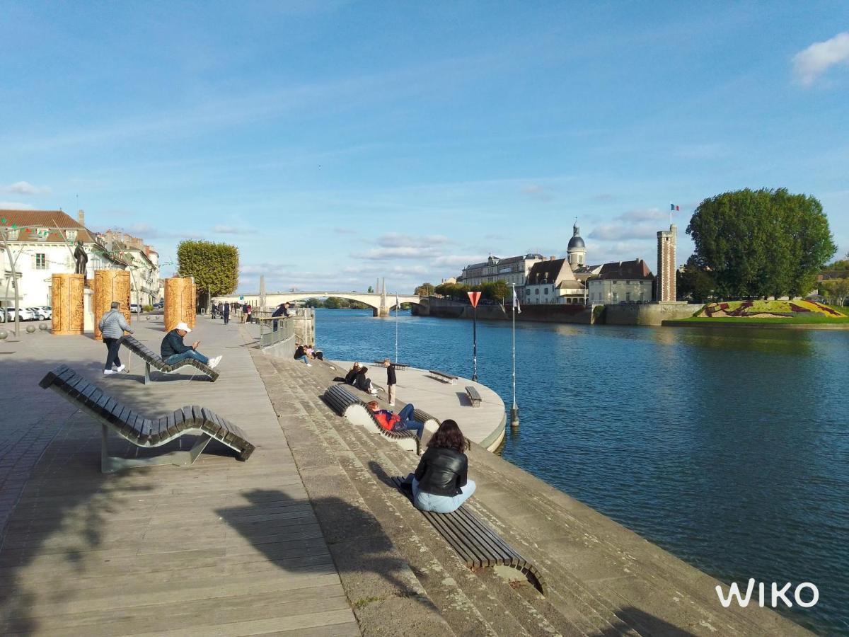 F2 30M2 - Vue Exceptionnelle Sur La Vieille Ville Chalon-sur-Saône Zewnętrze zdjęcie